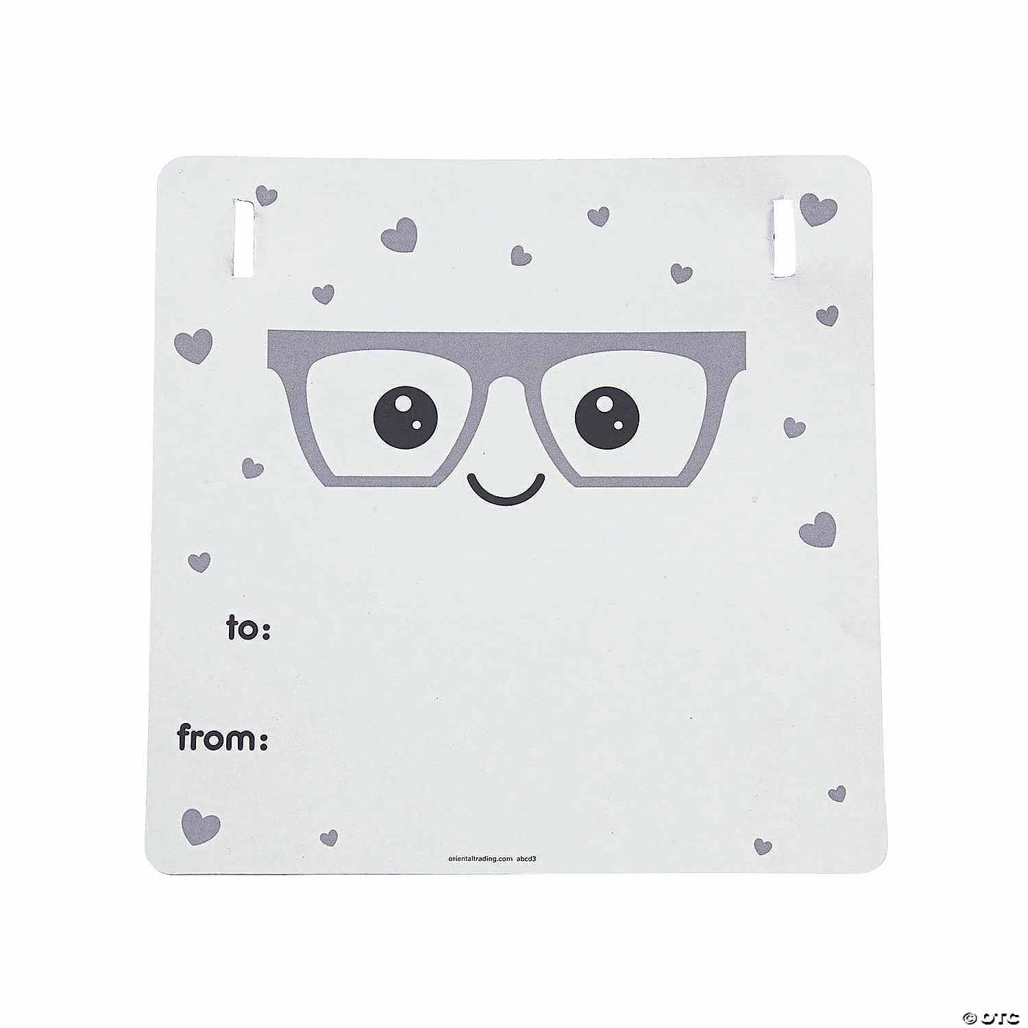 Cheap โจ Nerdy Clear Lens Glasses Valentine Exchanges with Card for 12 ๐ฏ - Image 2
