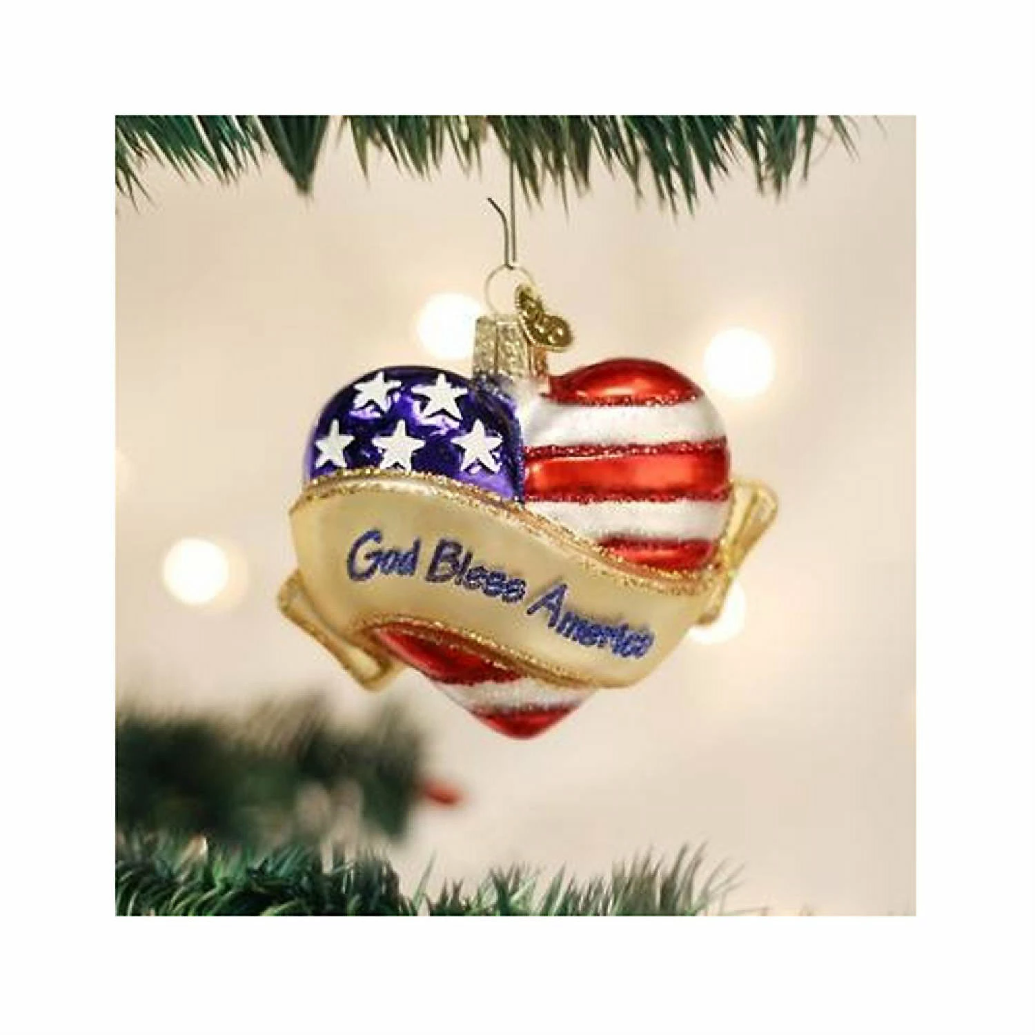 Hot Sale 🎁 Old World 🎄 Christmas Assortment Glass Blown Ornaments for 🎄 Christmas Tree God Bless America Heart 😉 - Image 2