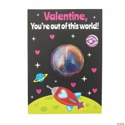 New ๐ฅฐ Out of This World Putty Valentine Exchanges with Card for 12 โ