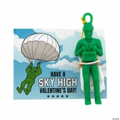 Discount ๐ Paratrooper Valentine Exchanges with Card for 24 ๐