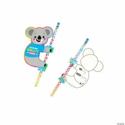 Discount ๐คฉ Pencil Valentine Exchanges with Koala Card for 24 ๐