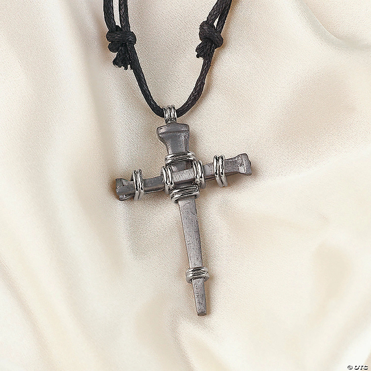 New ๐ Pewtertone Nail Cross Necklaces - 12 Pc. ๐ - Image 3