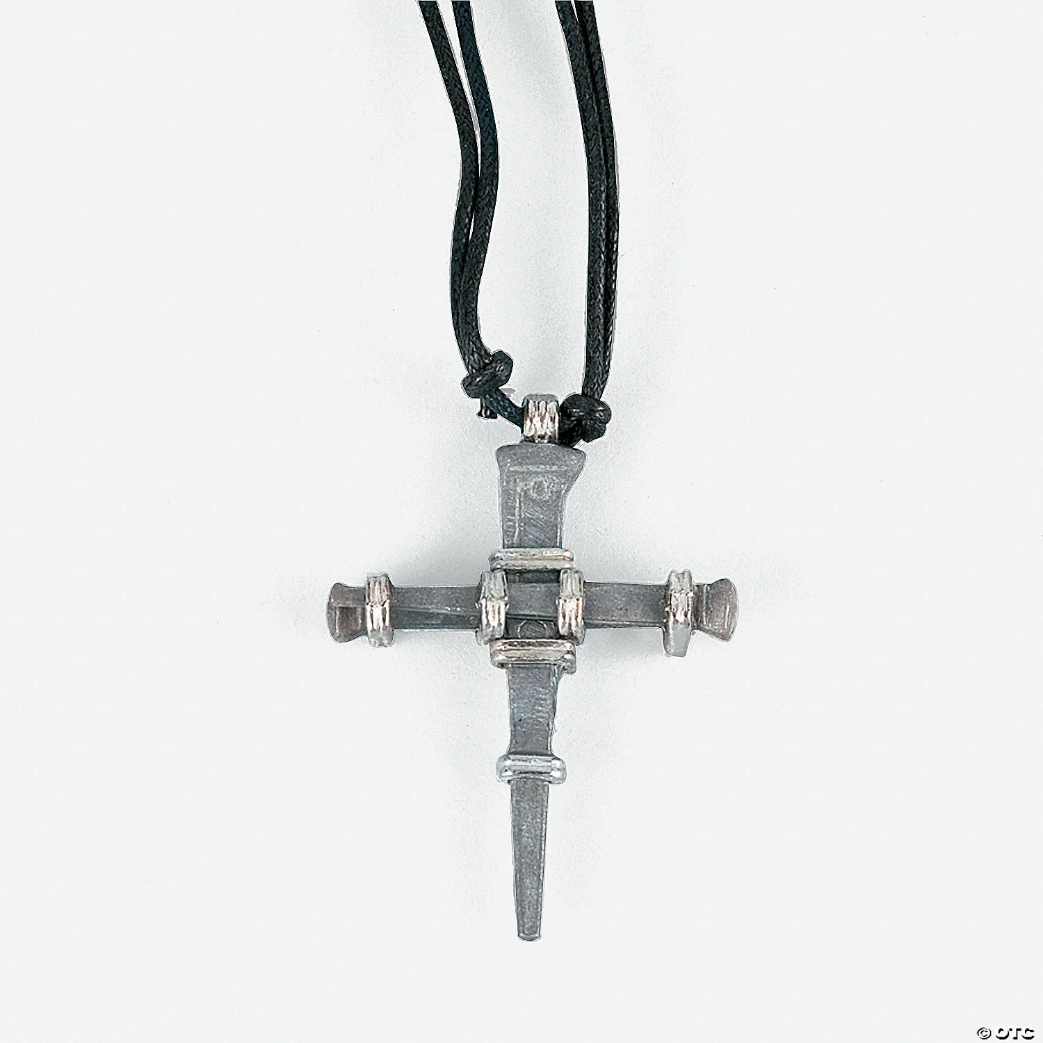 New ๐ Pewtertone Nail Cross Necklaces - 12 Pc. ๐ - Image 4