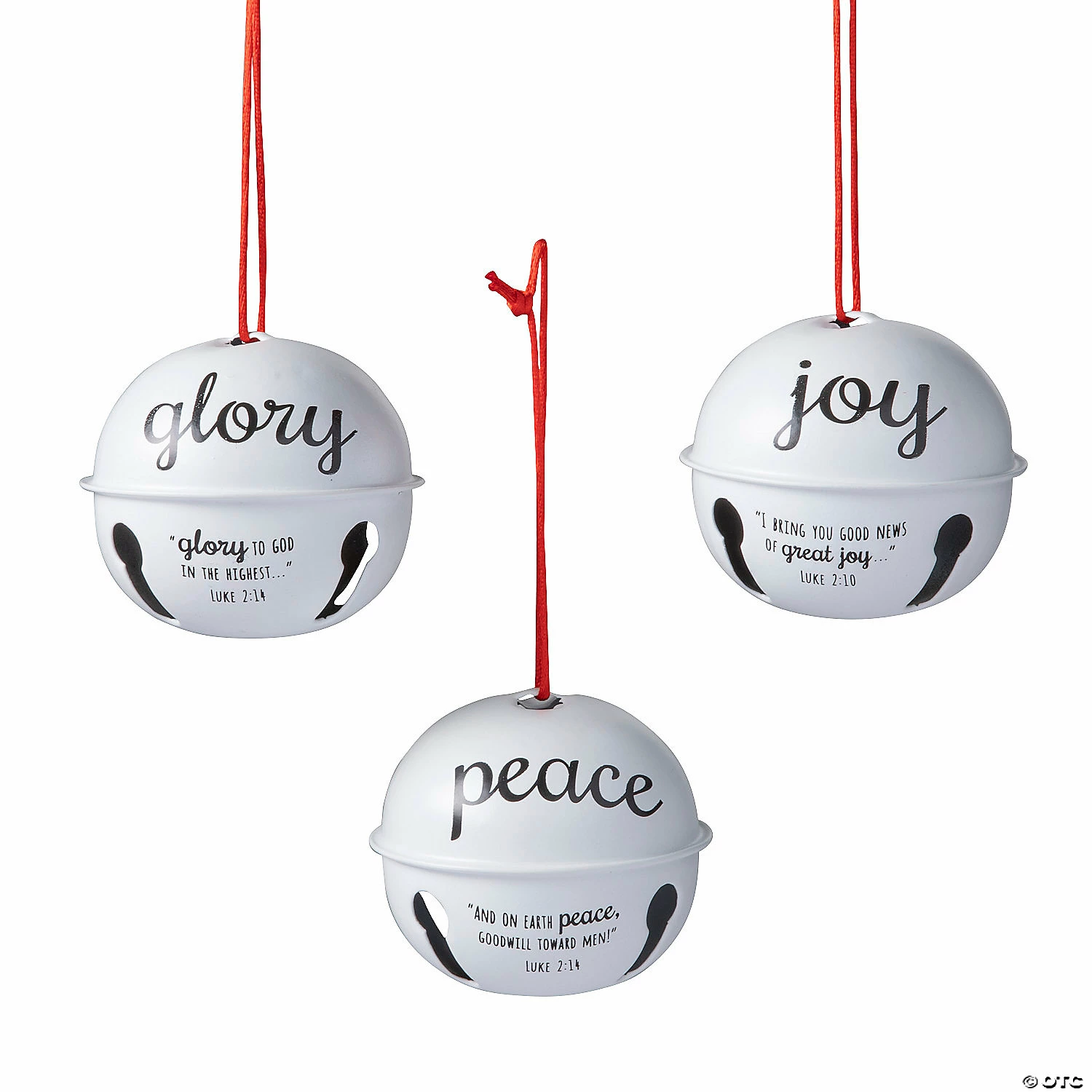 Discount ๐ฅ Religious ๐
Christmas Bell Ornaments - 12 Pc. ๐