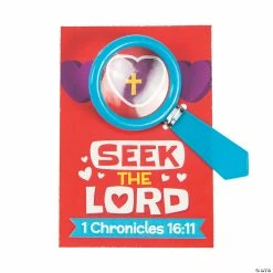 Cheapest 🎁 Religious Magnifying Glasses with Valentine's Day Card for 12 ❤️