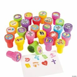 Top 10 ๐ Religious Stamper Assortment - 50 Pc. โค๏ธ