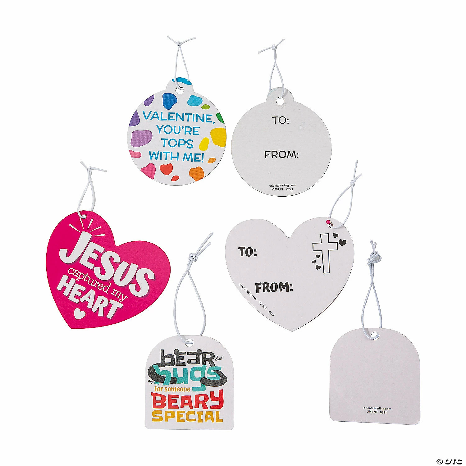 Coupon π Religious Stuffed Characters Valentine Exchanges with Card for 36 βοΈ - Image 2
