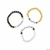 Promo 🔔 Religious Tween Beaded Bracelets - 12 Pc. 🎁