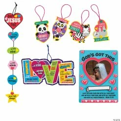 Best Pirce ❤️ Religious Valentine’s Day Bulk Craft Assortment - Makes 96 🔔