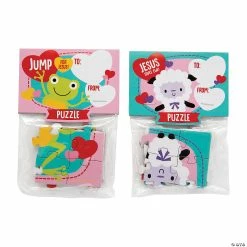 New π Religious Valentine's Day Exchange Puzzles - Set of 12 π―