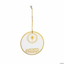 Deals 🔔 Season’s Blessings Religious 🎄 Christmas Ornaments - 50 Pc. 😍