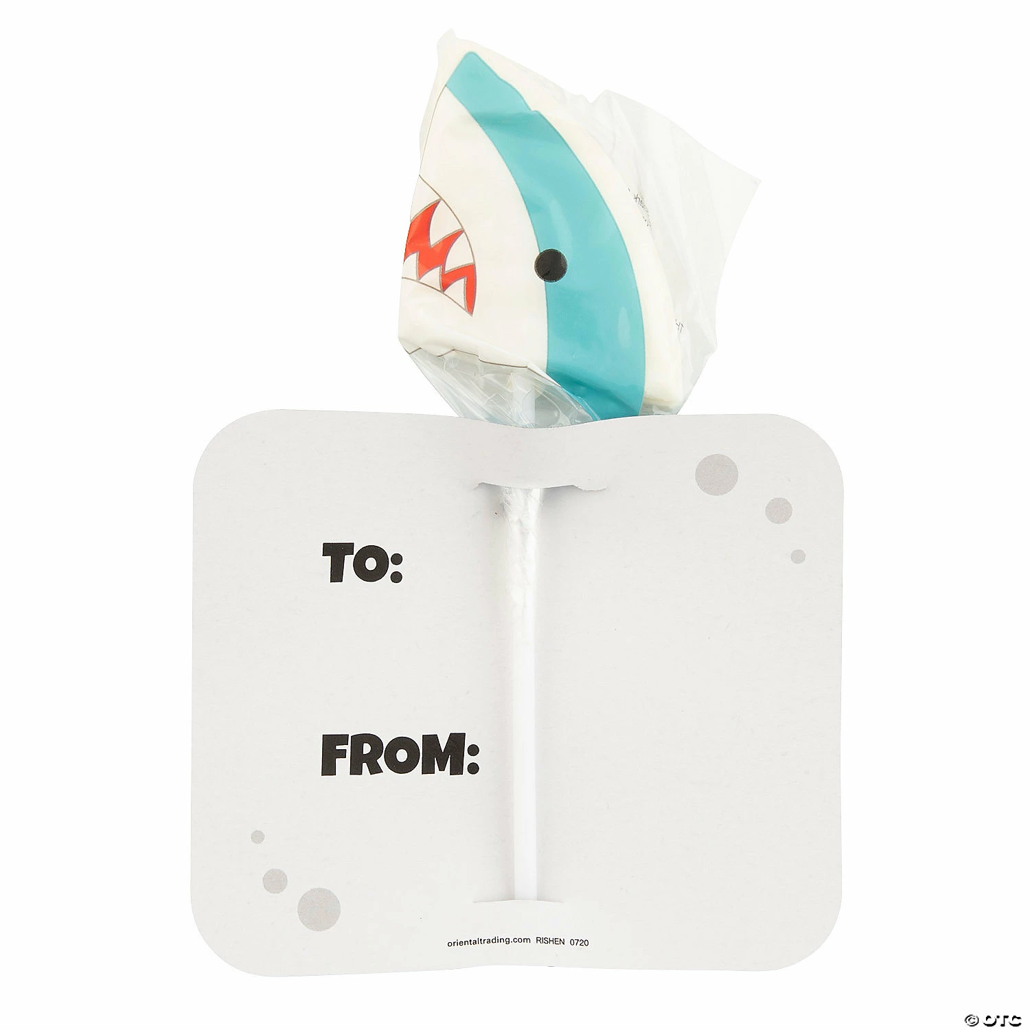 Wholesale 🧨 Shark Lollipops with Valentine’s Day Card - 12 Pc. 🎁 - Image 5
