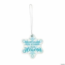Discount 🔥 Snowflakes Are Kisses From Heaven 🎄 Christmas Ornaments - 12 Pc. 🔥
