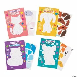 Best Pirce 👍 Sticker by Number Valentine’s Day Cards - 24 Pc. ⌛