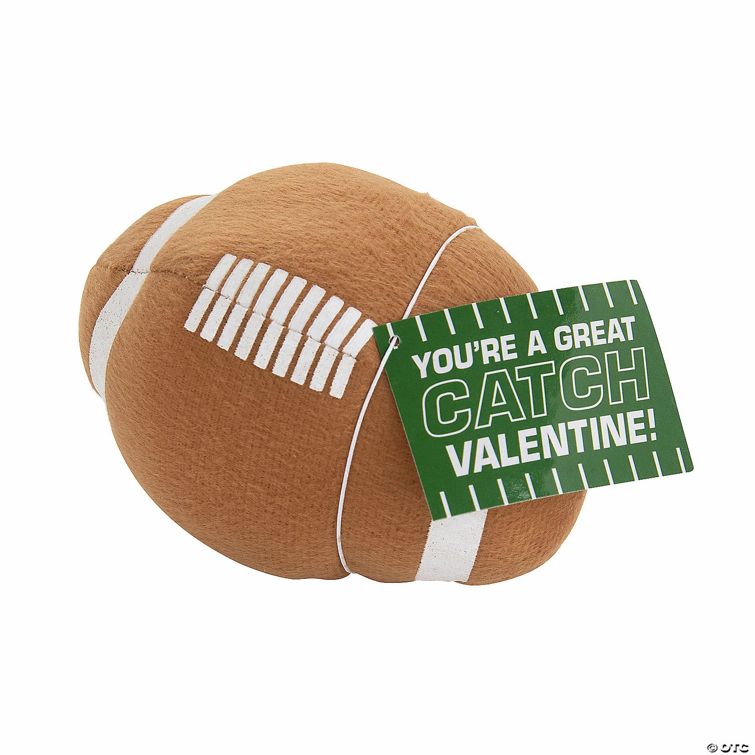 Brand new ❤️ Stuffed Football Valentine Exchanges with Card for 12 ⭐