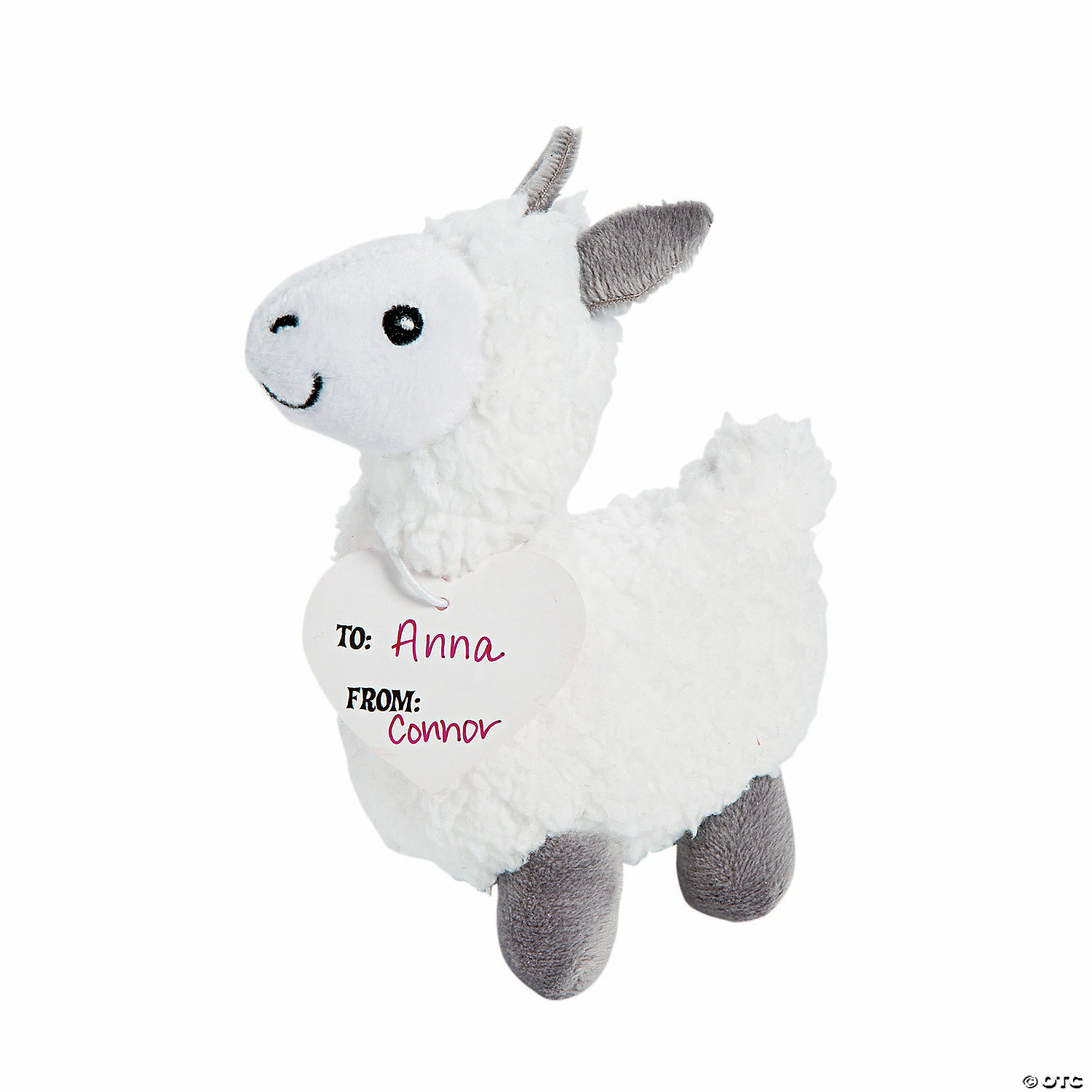 Discount β€οΈ Stuffed Llamas Valentine Exchanges with Card for 12 π - Image 2