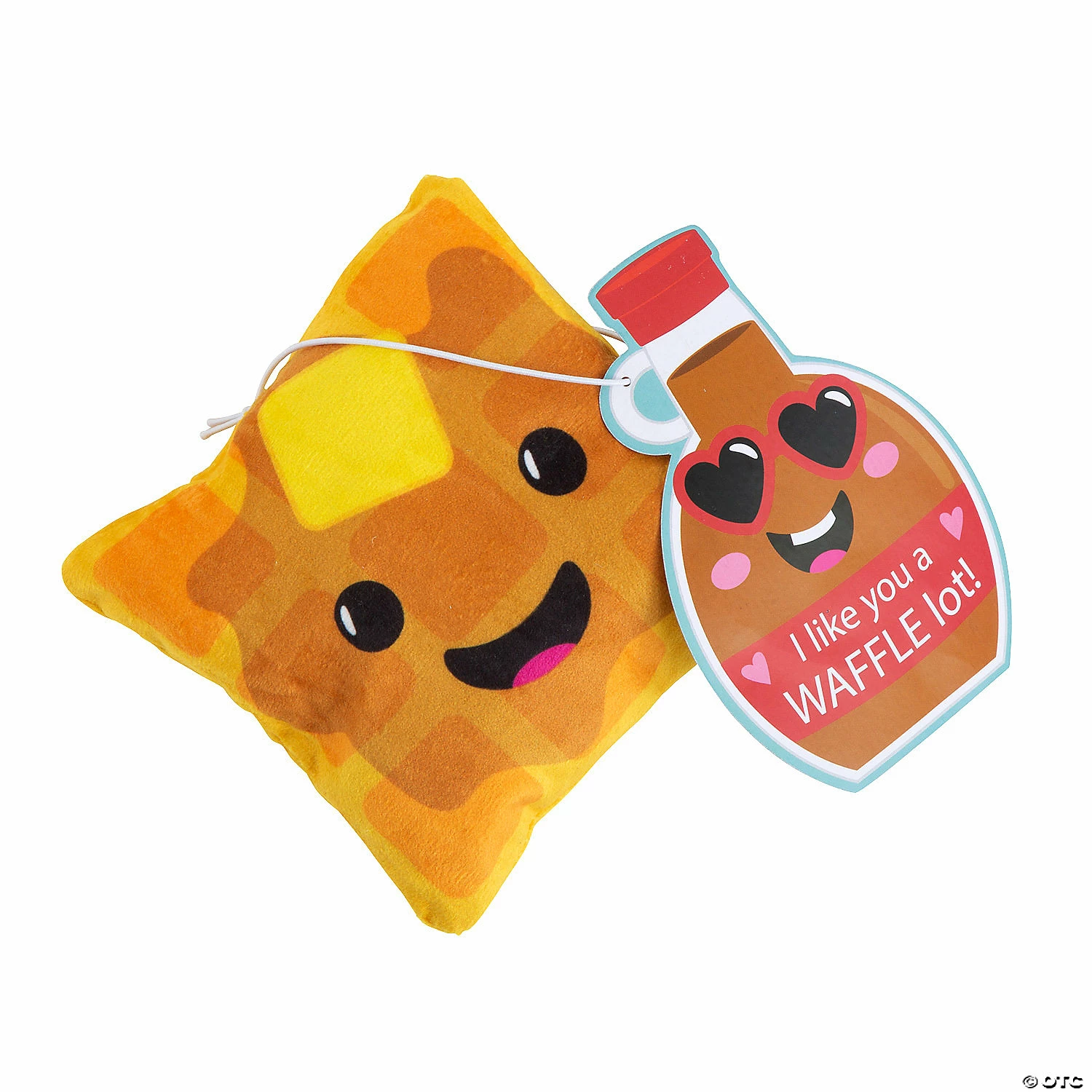 Best reviews of 𧨠Stuffed Waffle Valentine Exchanges with Card for 12 π - Image 2