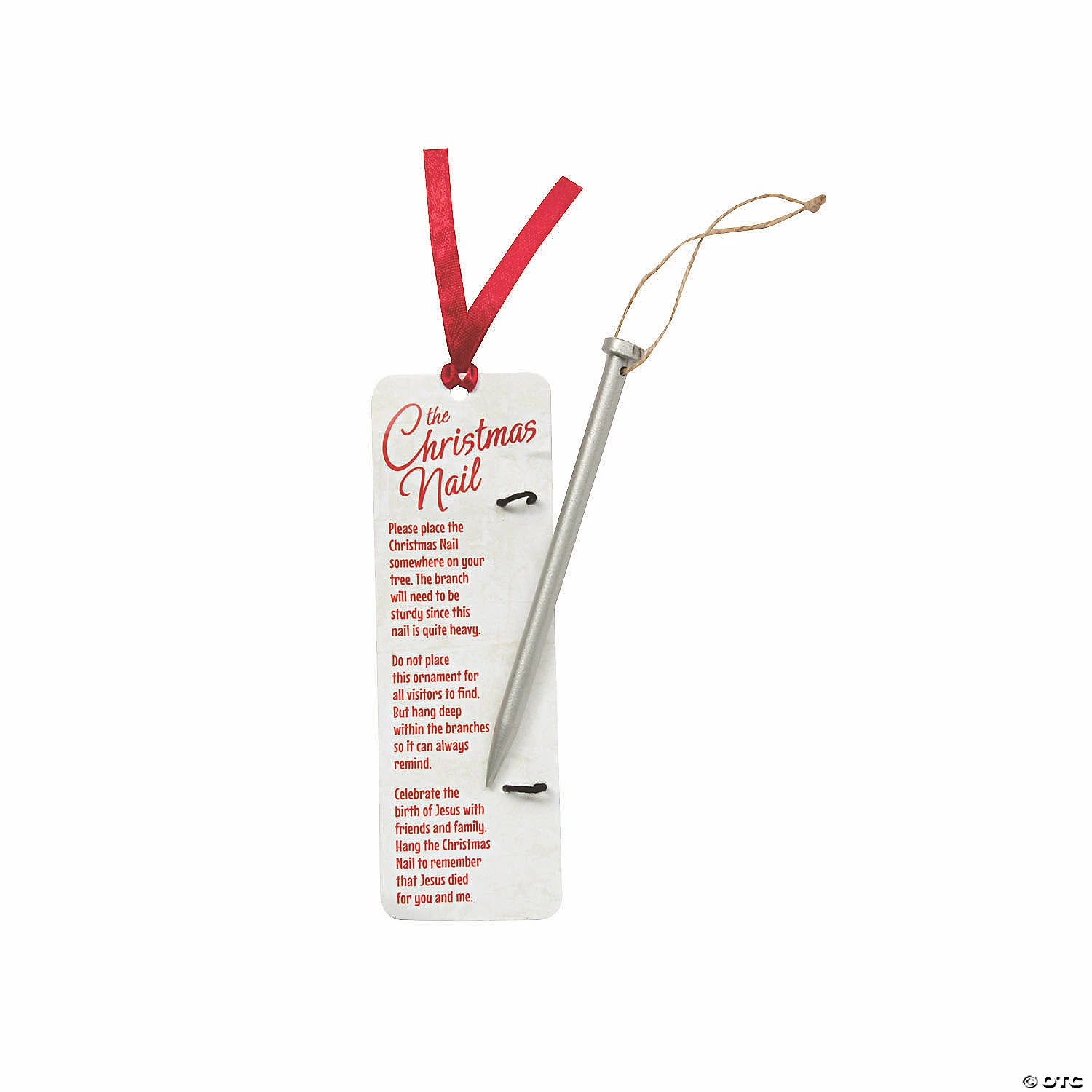 Deals 🌟 The 🎄 Christmas Nail Ornaments with Bookmark - 12 Pc. 🎉 - Image 2