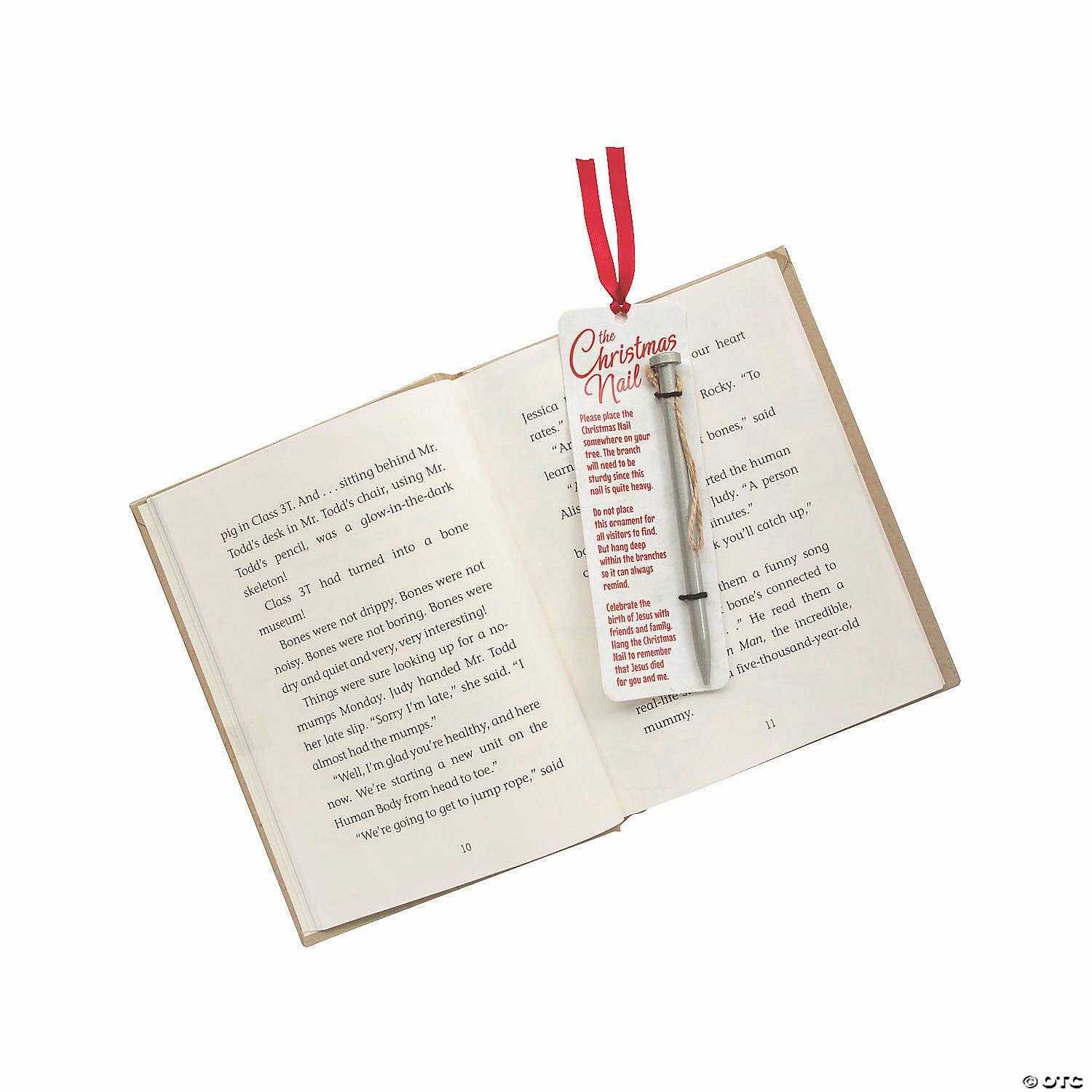 Deals 🌟 The 🎄 Christmas Nail Ornaments with Bookmark - 12 Pc. 🎉