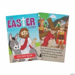 Coupon 🛒 The Easter Story Sticker Books - 12 Pc. 🎉