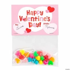 Best Sale 😀 Valentine’s Day Exchange Beaded Bracelet Craft Kit - Makes 24 🔥