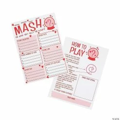 Best deal 🔔 Valentine's Day MASH Game Cards 🎉