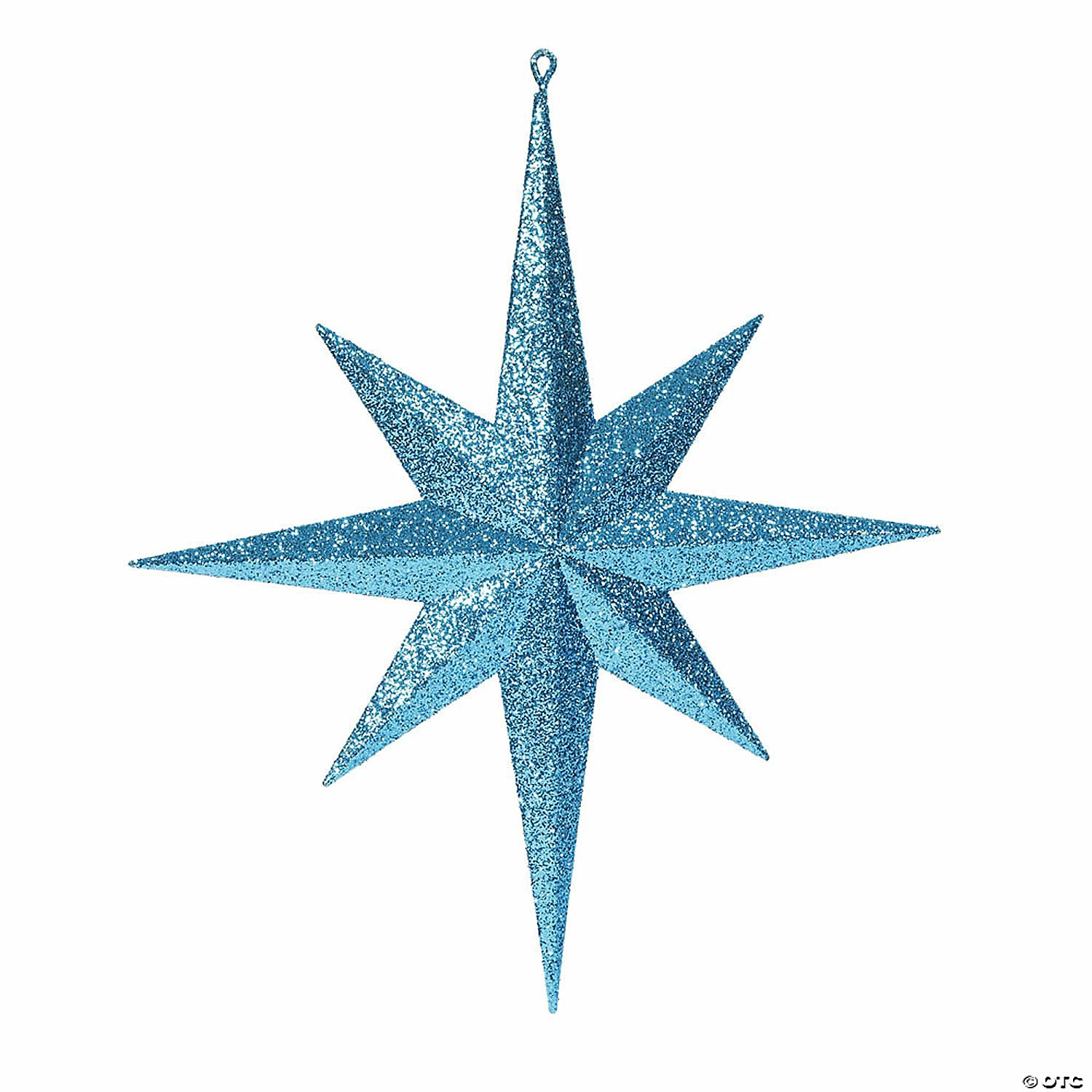 Wholesale 💯 Vickerman Shatterproof 15.75" Giant Turquoise Glitter Bethlehem Star 🔔 Christmas Ornament 🌟